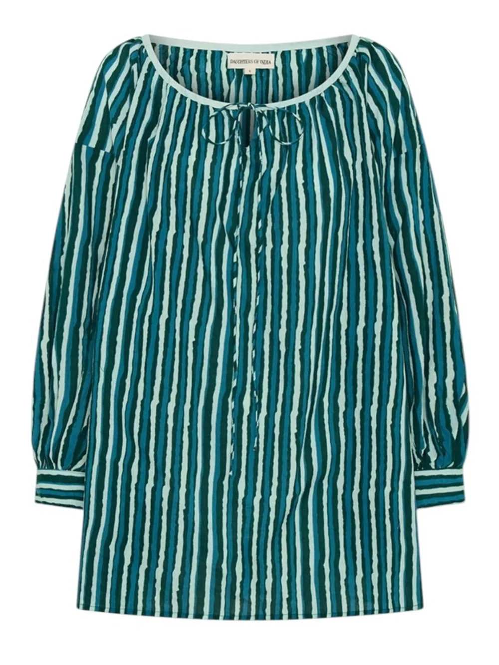 Daughters of India | Dresses | Daughters Of India Ria Mini Dress Cyan Candy  Nwt Size Xl | Poshmark